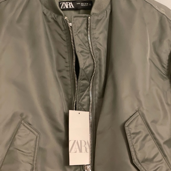 Olive green Zara Jacket - Picture 8 of 8